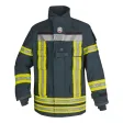 Einsatzjacke X-Pro Comfort, schwarzblau, Rückenschild FEUERWEHR leuchtgelb