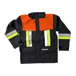 Jacke BAYERN 2000, nachleuchtend sipigelb, Koller orange