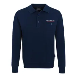 Sweatshirt BÜTTNER, mit Polokragen